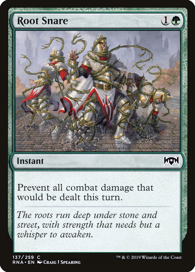 Root Snare [Ravnica Allegiance] MTG Single Magic: The Gathering | Red Claw Gaming