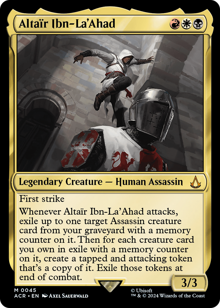 Altair Ibn-La'Ahad [Assassin's Creed] MTG Single Magic: The Gathering | Red Claw Gaming