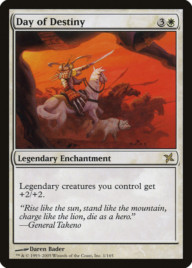 Day of Destiny [Betrayers of Kamigawa] MTG Single Magic: The Gathering | Red Claw Gaming
