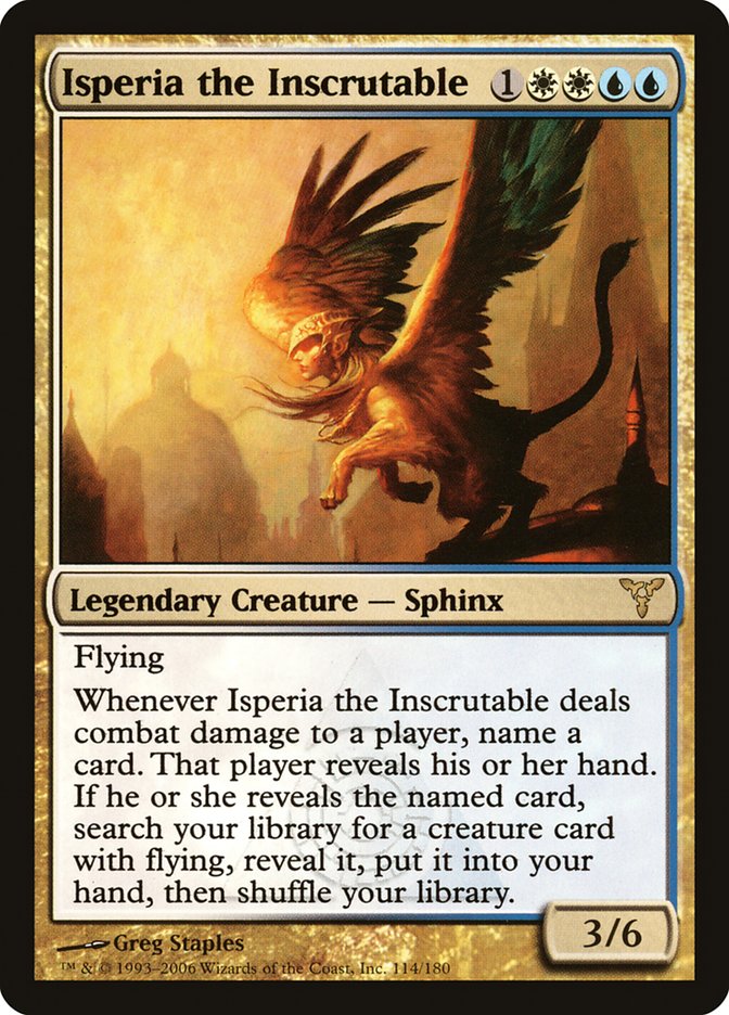 Isperia the Inscrutable [Dissension] MTG Single Magic: The Gathering | Red Claw Gaming