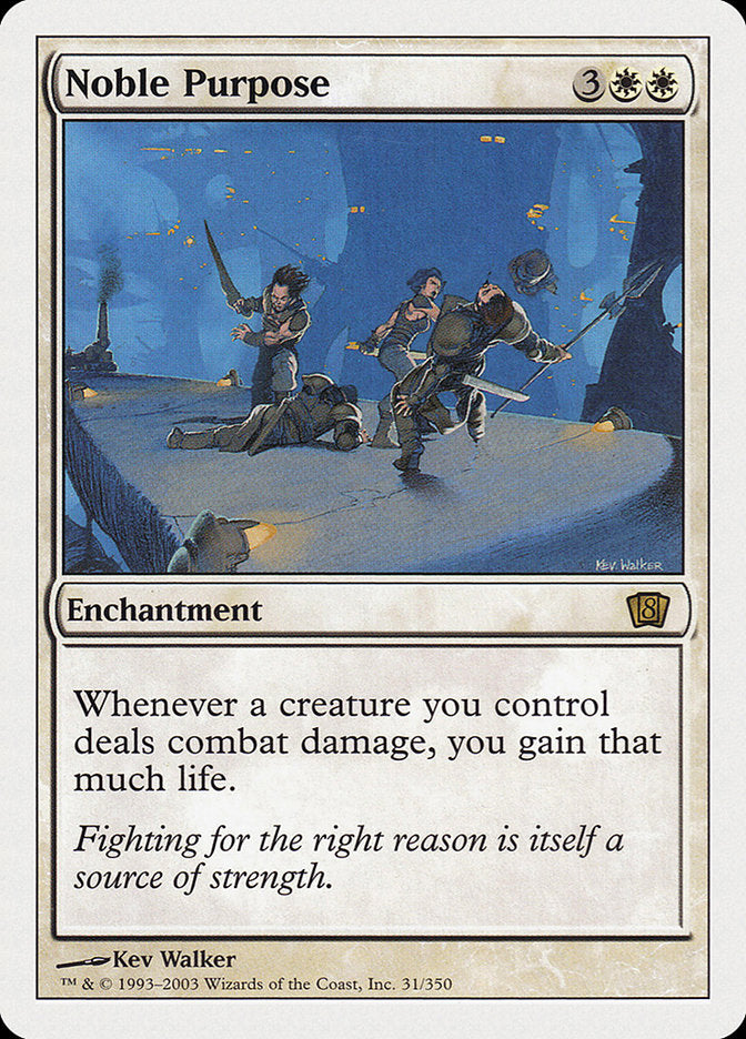Noble Purpose [Eighth Edition] MTG Single Magic: The Gathering | Red Claw Gaming