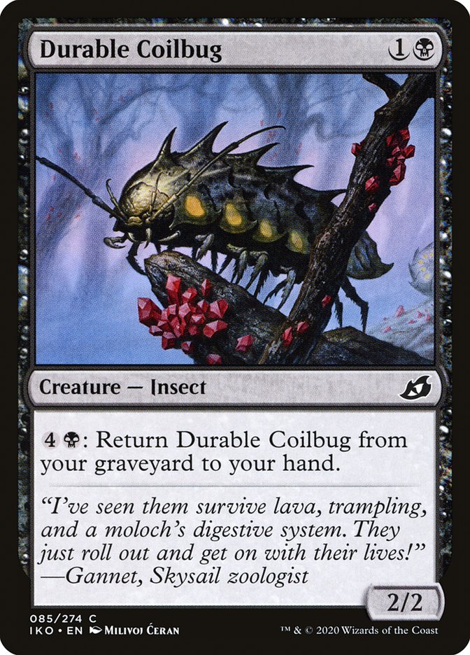 Durable Coilbug [Ikoria: Lair of Behemoths] MTG Single Magic: The Gathering | Red Claw Gaming