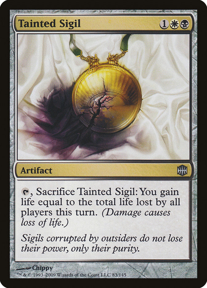 Tainted Sigil [Alara Reborn] MTG Single Magic: The Gathering | Red Claw Gaming
