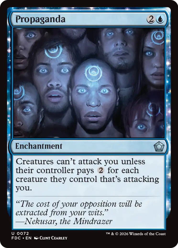Propaganda [Foundations Commander] | Red Claw Gaming