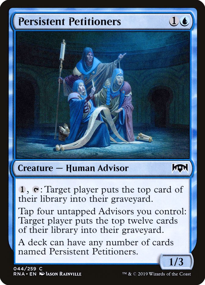 Persistent Petitioners [Ravnica Allegiance] MTG Single Magic: The Gathering | Red Claw Gaming
