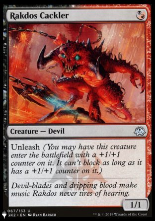 Rakdos Cackler [The List] MTG Single Magic: The Gathering | Red Claw Gaming