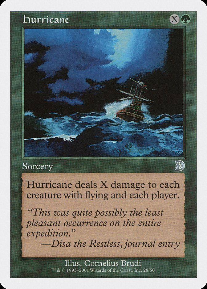 Hurricane [Deckmasters] MTG Single Magic: The Gathering | Red Claw Gaming