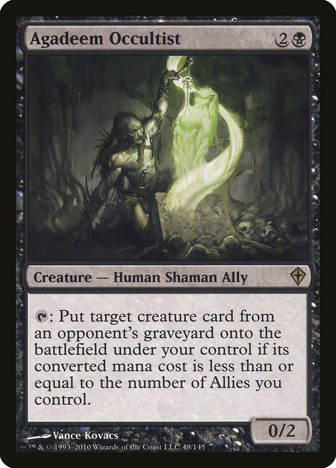 Agadeem Occultist [Worldwake] MTG Single Magic: The Gathering | Red Claw Gaming