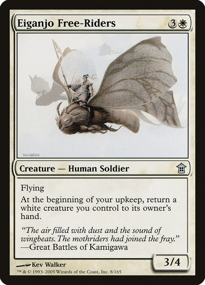 Eiganjo Free-Riders [Saviors of Kamigawa] MTG Single Magic: The Gathering    | Red Claw Gaming