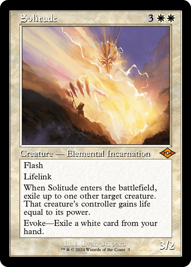 Solitude (Retro) [Modern Horizons 2] MTG Single Magic: The Gathering | Red Claw Gaming