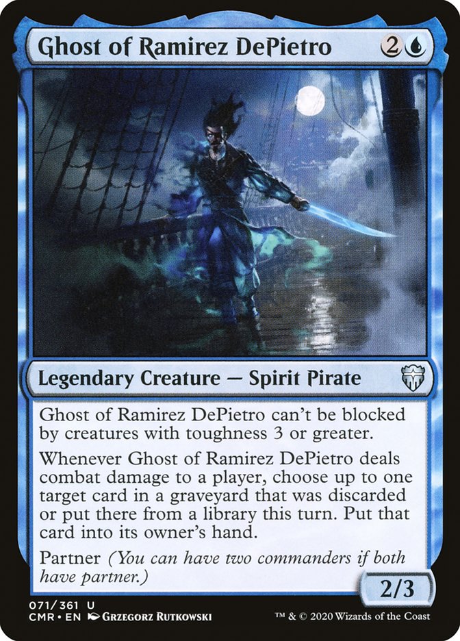 Ghost of Ramirez DePietro [Commander Legends] MTG Single Magic: The Gathering | Red Claw Gaming
