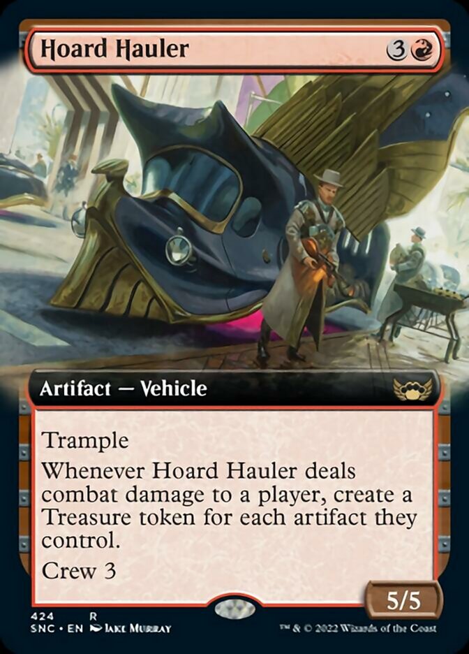 Hoard Hauler (Extended Art) [Streets of New Capenna] MTG Single Magic: The Gathering | Red Claw Gaming