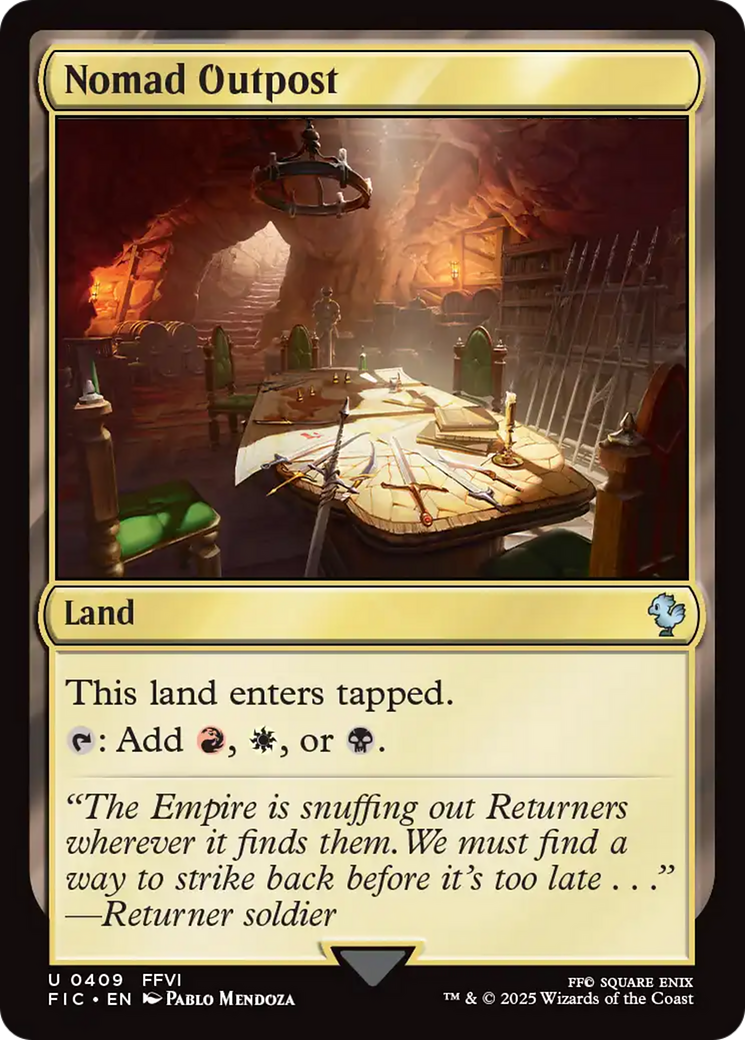 Nomad Outpost [FINAL FANTASY Commander] MTG Single Magic: The Gathering | Red Claw Gaming