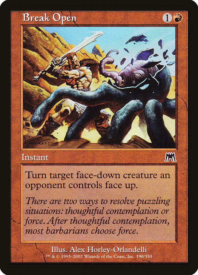 Break Open [Onslaught] MTG Single Magic: The Gathering | Red Claw Gaming
