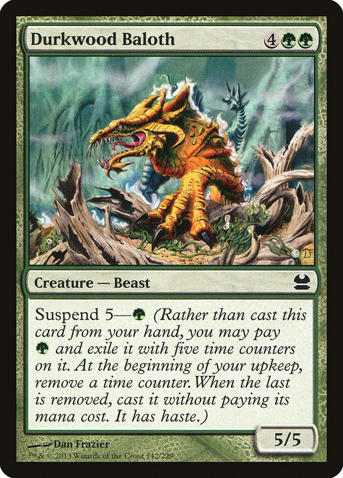Durkwood Baloth [Modern Masters] MTG Single Magic: The Gathering | Red Claw Gaming