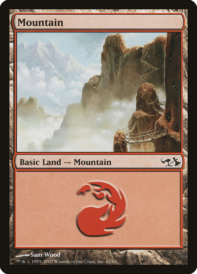 Mountain (62) [Duel Decks: Elves vs. Goblins] MTG Single Magic: The Gathering | Red Claw Gaming