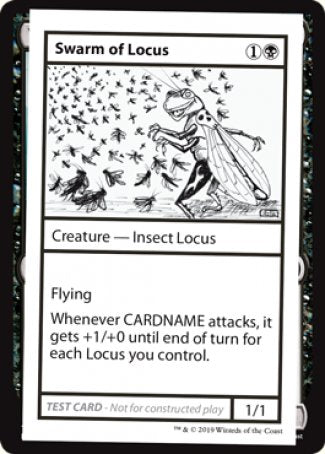 Swarm of Locus (2021 Edition) [Mystery Booster Playtest Cards] MTG Single Magic: The Gathering | Red Claw Gaming