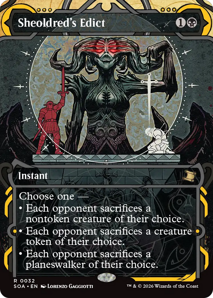 Sheoldred's Edict [Secrets of Strixhaven: Mystical Archive] MTG Single Magic: The Gathering | Red Claw Gaming