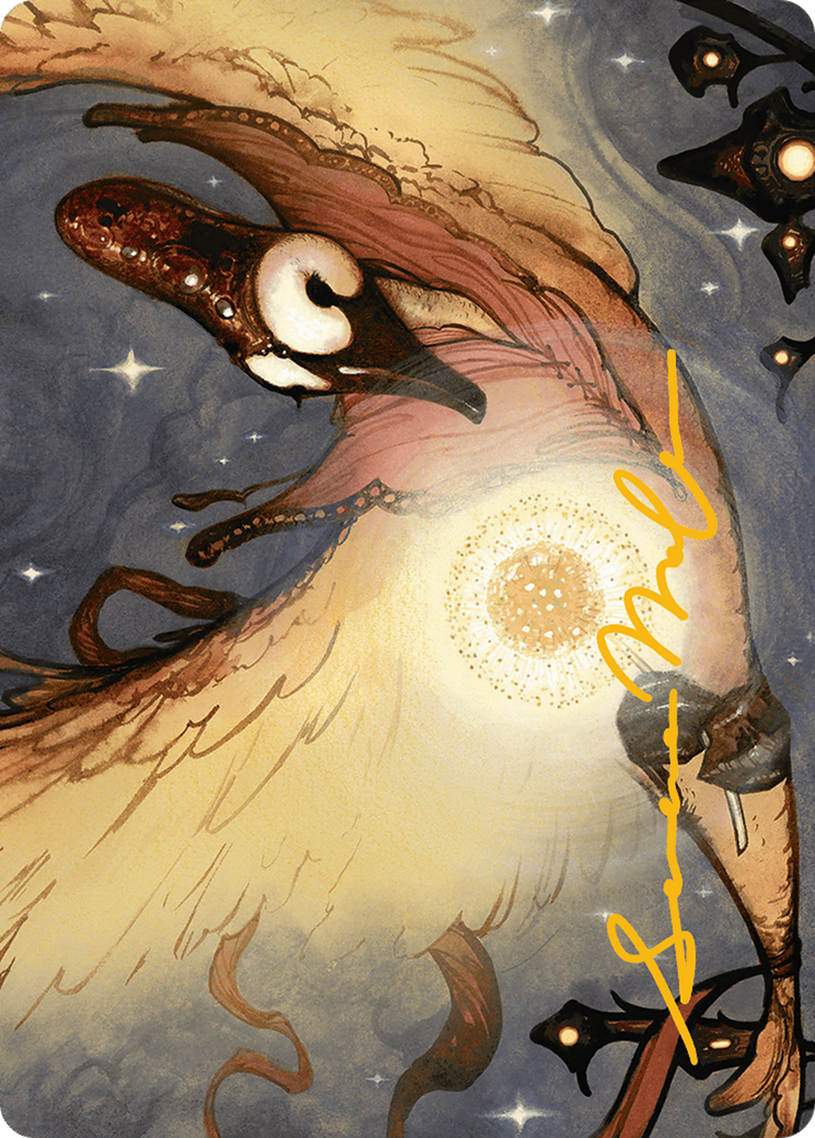 Salvation Swan Art Card (Gold-Stamped Signature) [Bloomburrow Art Series] MTG Single Magic: The Gathering | Red Claw Gaming