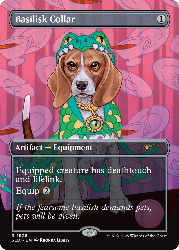 Basilisk Collar (1925) (Rainbow Foil) [Secret Lair Drop Series] MTG Single Magic: The Gathering | Red Claw Gaming