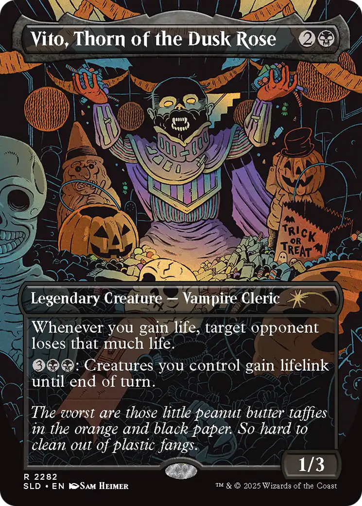Vito, Thorn of the Dusk Rose [Secret Lair Drop Series] MTG Single Magic: The Gathering | Red Claw Gaming