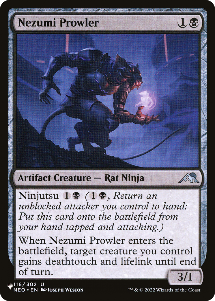 Nezumi Prowler [The List] MTG Single Magic: The Gathering | Red Claw Gaming