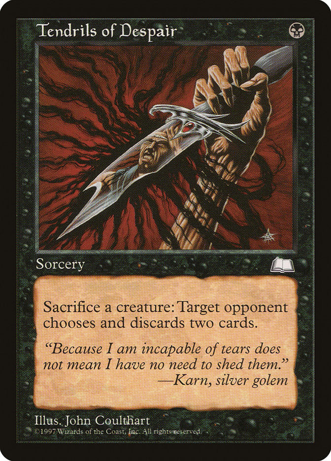 Tendrils of Despair [Weatherlight] MTG Single Magic: The Gathering | Red Claw Gaming