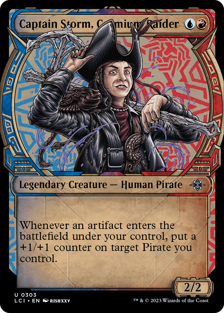 Captain Storm, Cosmium Raider (Showcase) [The Lost Caverns of Ixalan] MTG Single Magic: The Gathering    | Red Claw Gaming