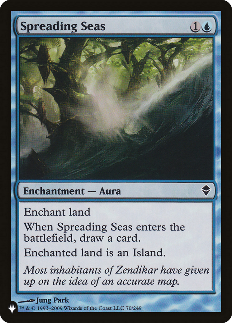 Spreading Seas [The List] MTG Single Magic: The Gathering | Red Claw Gaming
