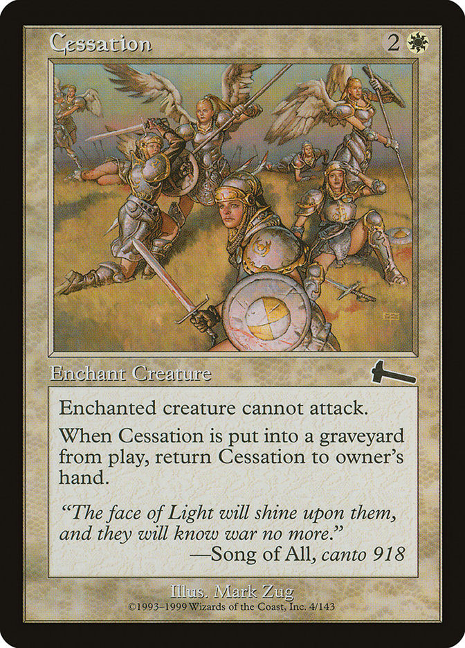 Cessation [Urza's Legacy] MTG Single Magic: The Gathering | Red Claw Gaming