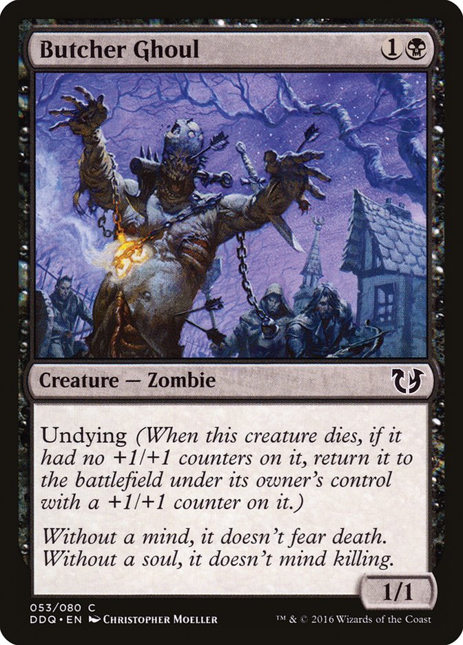Butcher Ghoul [Duel Decks: Blessed vs. Cursed] MTG Single Magic: The Gathering | Red Claw Gaming
