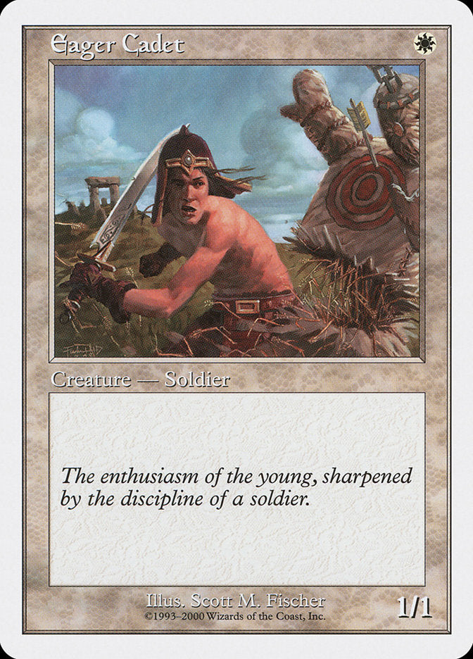 Eager Cadet [Starter 2000] MTG Single Magic: The Gathering | Red Claw Gaming