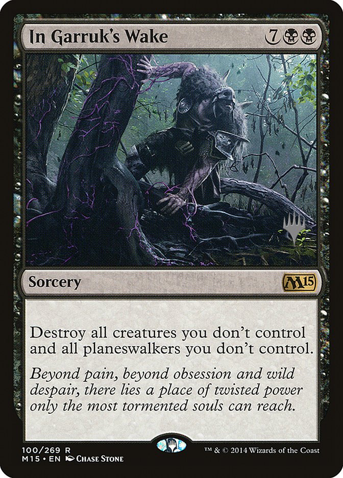 In Garruk's Wake (Promo Pack) [Magic 2015 Promos] MTG Single Magic: The Gathering | Red Claw Gaming