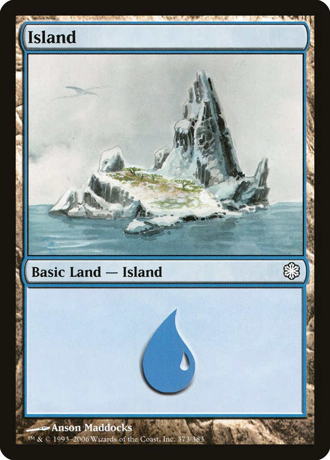 Island (373) [Coldsnap Theme Decks] MTG Single Magic: The Gathering | Red Claw Gaming