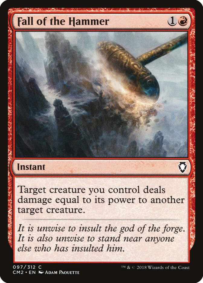 Fall of the Hammer [Commander Anthology Volume II] MTG Single Magic: The Gathering | Red Claw Gaming