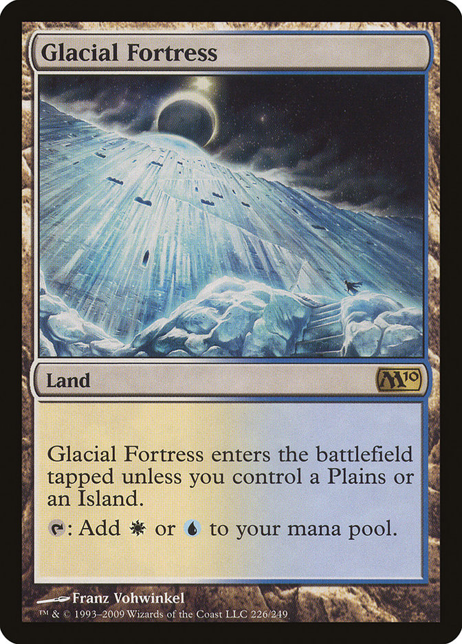 Glacial Fortress [Magic 2010] MTG Single Magic: The Gathering | Red Claw Gaming