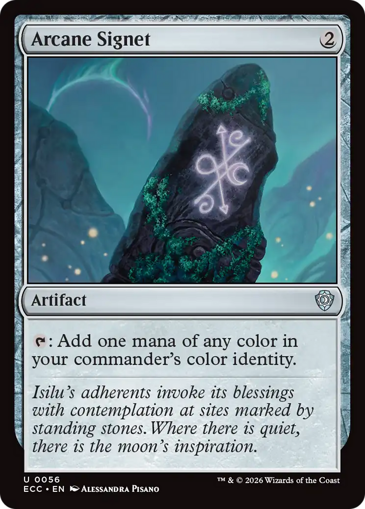 Arcane Signet (0056) [Lorwyn Eclipsed Commander] MTG Single Magic: The Gathering | Red Claw Gaming
