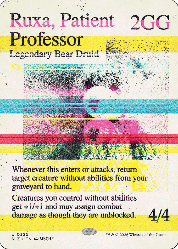 Ruxa, Patient Professor (0325) [Secret Lair x MSCHF: The Zeta Set] | Red Claw Gaming