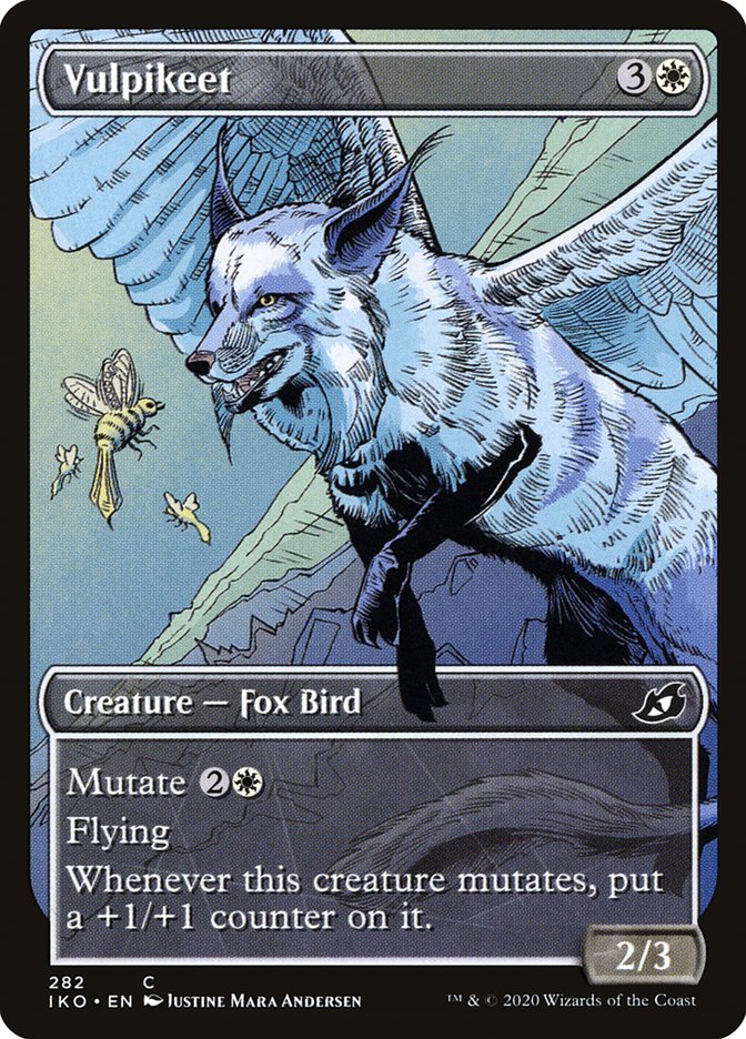 Vulpikeet (Showcase) [Ikoria: Lair of Behemoths] MTG Single Magic: The Gathering | Red Claw Gaming