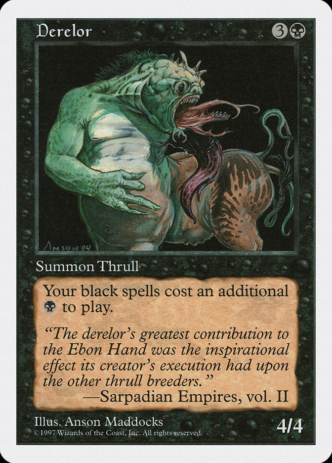 Derelor [Fifth Edition] MTG Single Magic: The Gathering | Red Claw Gaming