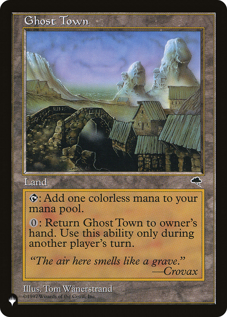 Ghost Town [The List] MTG Single Magic: The Gathering | Red Claw Gaming