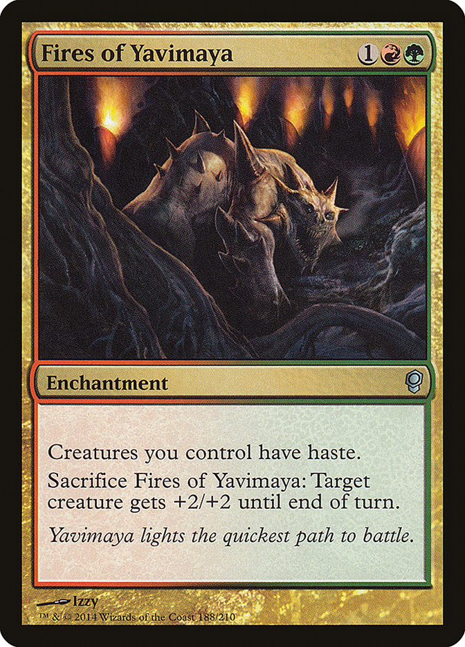 Fires of Yavimaya [Conspiracy] MTG Single Magic: The Gathering | Red Claw Gaming