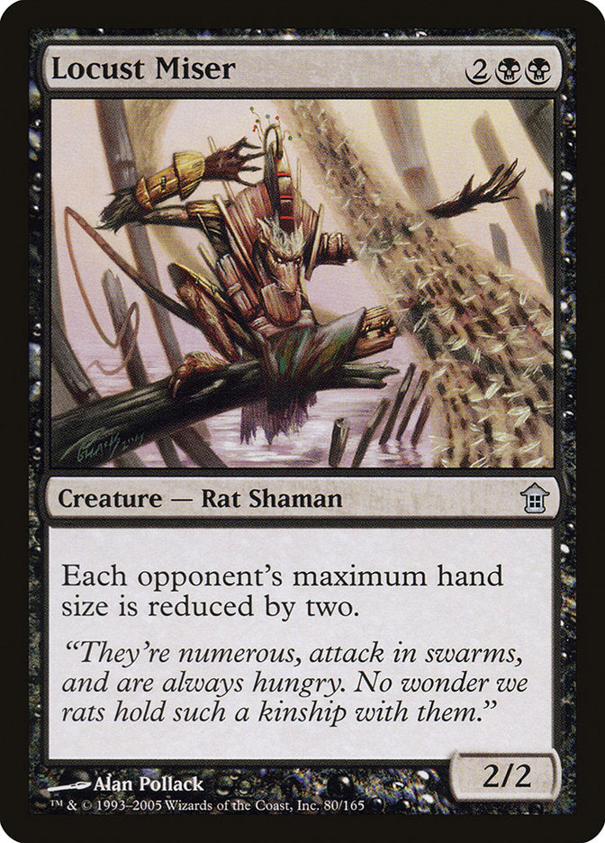 Locust Miser [Saviors of Kamigawa] MTG Single Magic: The Gathering    | Red Claw Gaming