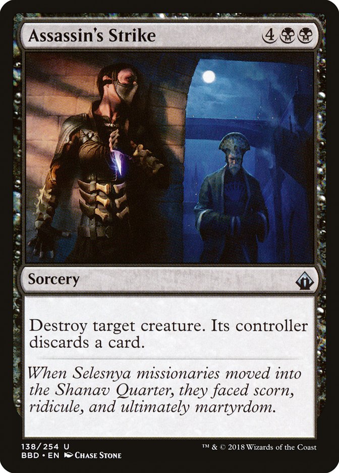 Assassin's Strike [Battlebond] MTG Single Magic: The Gathering | Red Claw Gaming