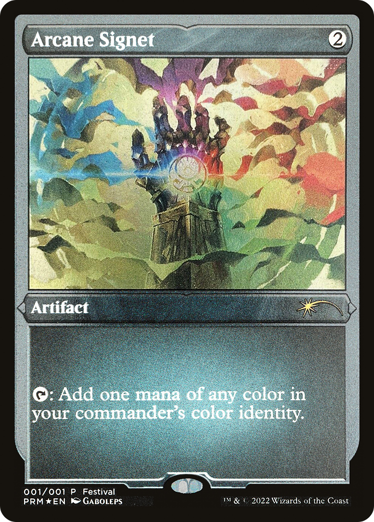 Arcane Signet (Foil Etched) [30th Anniversary Promos] MTG Single Magic: The Gathering | Red Claw Gaming