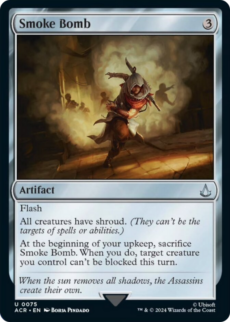 Smoke Bomb [Assassin's Creed] MTG Single Magic: The Gathering | Red Claw Gaming