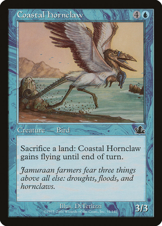 Coastal Hornclaw [Prophecy] MTG Single Magic: The Gathering | Red Claw Gaming