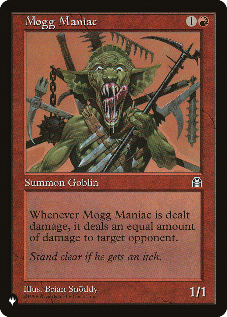 Mogg Maniac [The List] MTG Single Magic: The Gathering | Red Claw Gaming