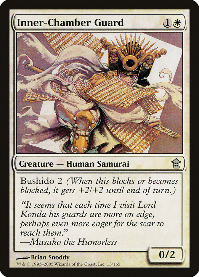 Inner-Chamber Guard [Saviors of Kamigawa] MTG Single Magic: The Gathering    | Red Claw Gaming