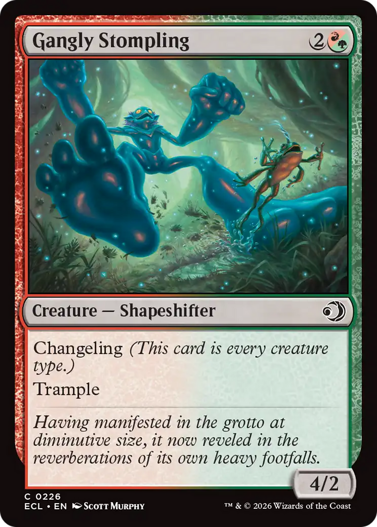 Gangly Stompling [Lorwyn Eclipsed] MTG Single Magic: The Gathering | Red Claw Gaming